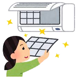 夏本番前にエアコンの点検をお願いします