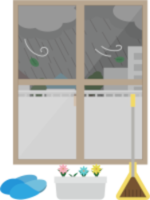 ベランダの点検