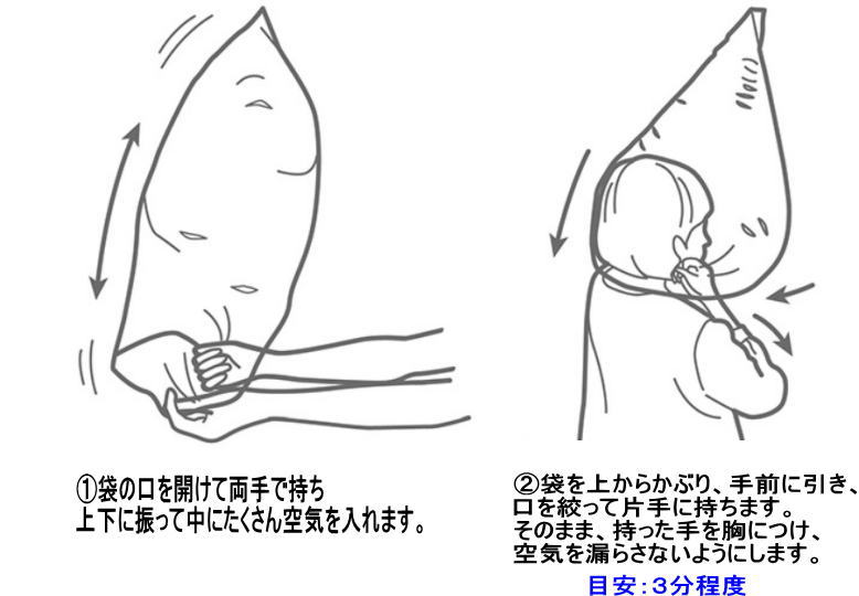 火災が発生しました。煙が充満する中、どうやって逃げる？
