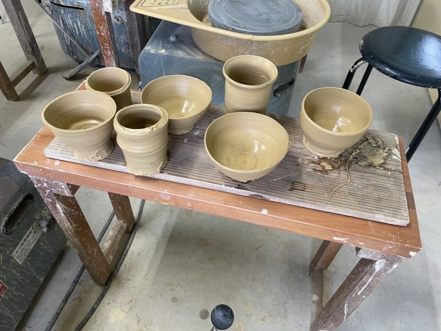 大満足の陶芸体験